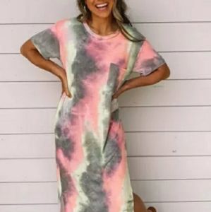 Tiedye Maxi Dress